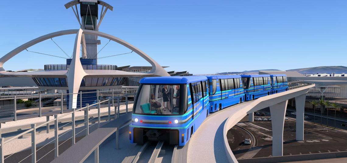 LAX Breaks Ground on Automated People Mover Urbanize LA